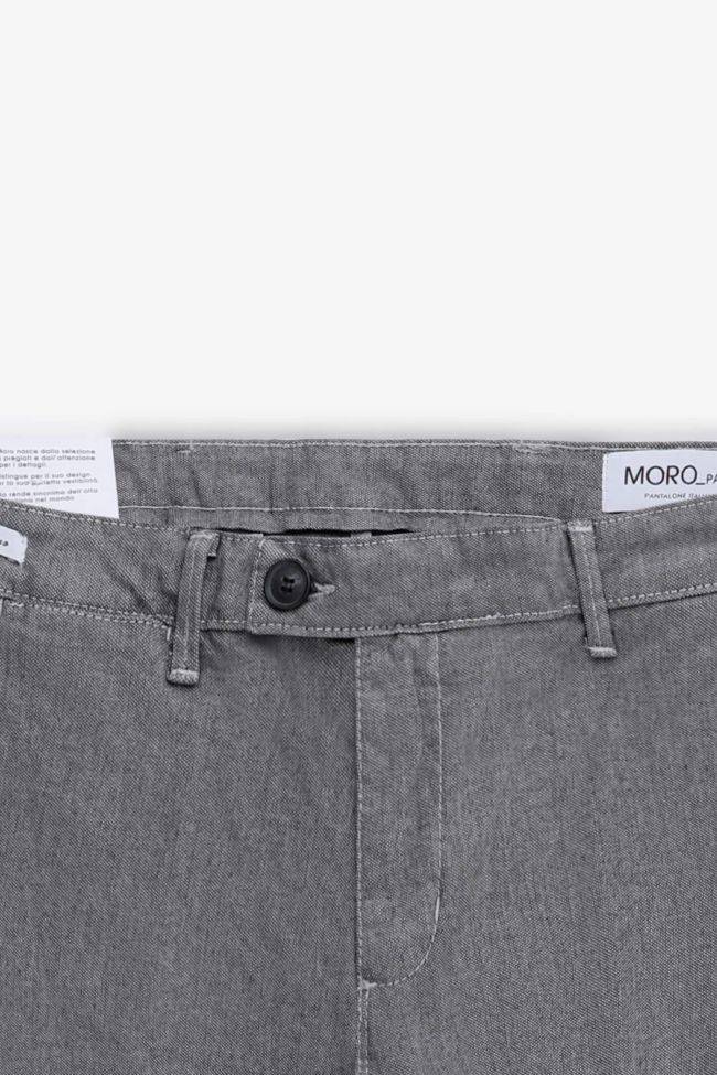 moro Hose Herren Moro Chinos Slim Einfarbig 98% cotton 2% ea Neuheiten