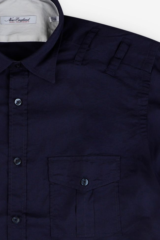 new england Hemd Herren New England Slim Streifen 100% Baumwolle kragen Italienisch Lange Ärmel Letzte 2 Tage