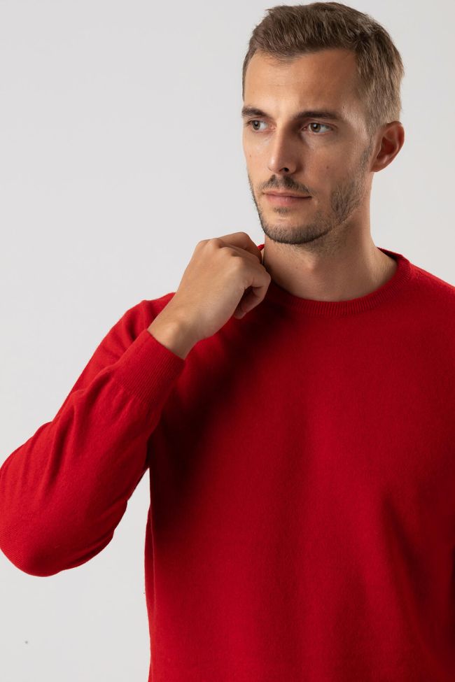 privati firenze Strickwaren Herren Privati Firenze Rundhalsausschnitt Slim Einfarbig 100% Kaschmir Im Verkauf