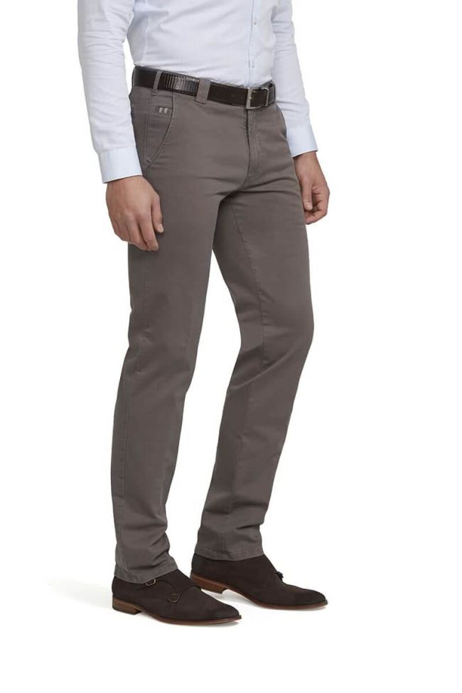 meyer Hose Herren Meyer Chinos Slim Einfarbig 50% Rabatt mit kostenlosem Versand