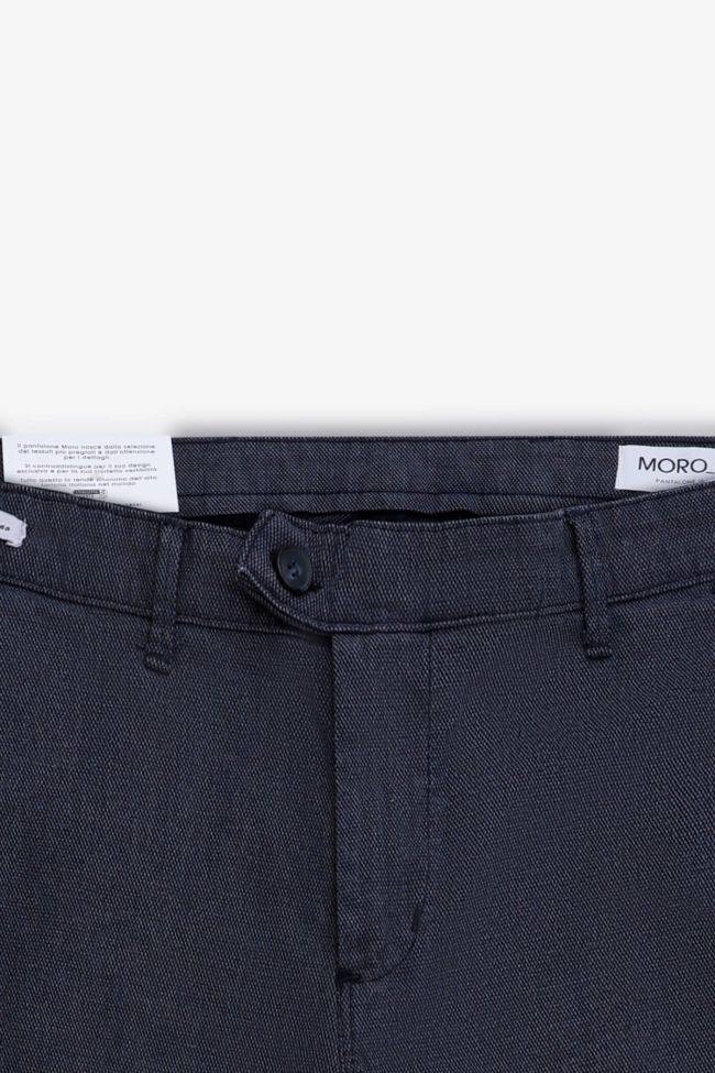 moro Hose Herren Moro Chinos Slim Einfarbig 98% cotton 2% ea Clearance-Verkauf