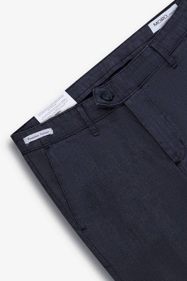 moro Hose Herren Moro Chinos Slim Einfarbig 98% cotton 2% ea Clearance-Verkauf