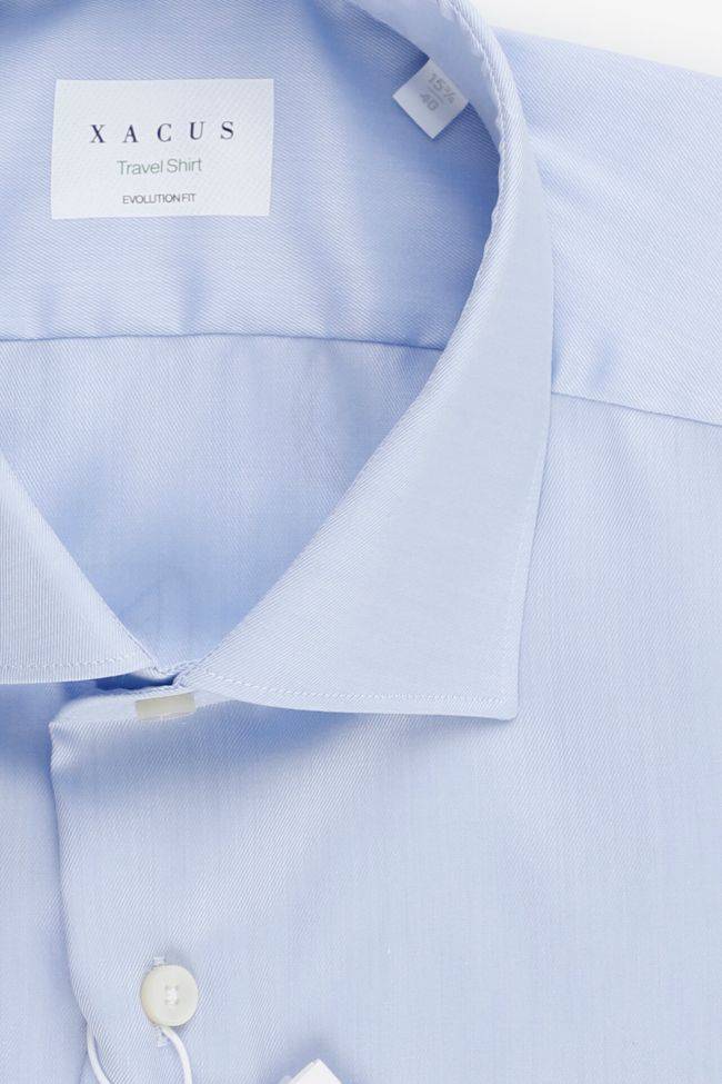 xacus Hemd Herren Xacus Classic Einfarbig 100% Bio-Baumwolle kragen Französisch Lange Ärmel Blitzverkäufe
