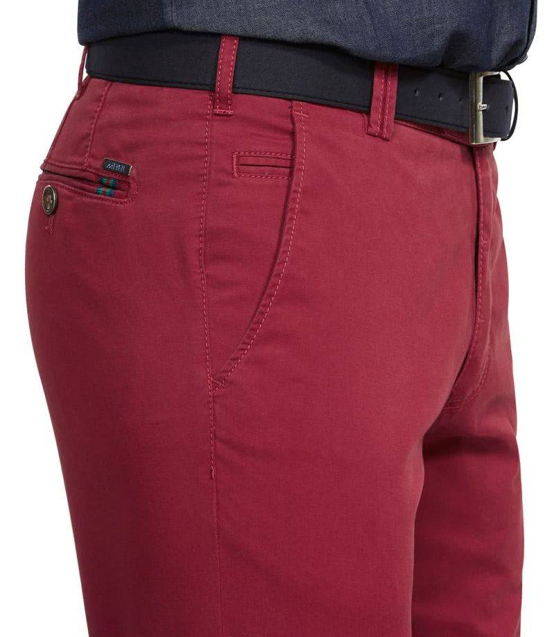 meyer Hose Herren Meyer Chinos Classic Einfarbig 97% Baumwolle 3% elastan Sonderangebot der Fabrik