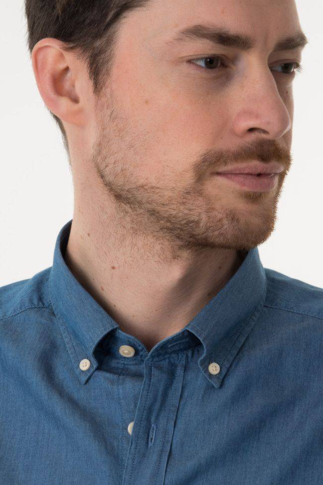 gant Hemd Herren Gant Regular Einfarbig 100% Baumwolle kragen Button-Down Lange Ärmel 2025