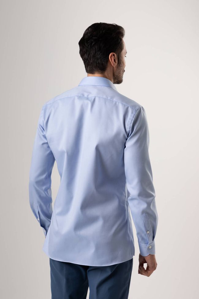 xacus Hemd Herren Xacus Regular Bügelfreie Einfarbig 100% Baumwolle kragen Französisch Lange Ärmel Neueste Stile