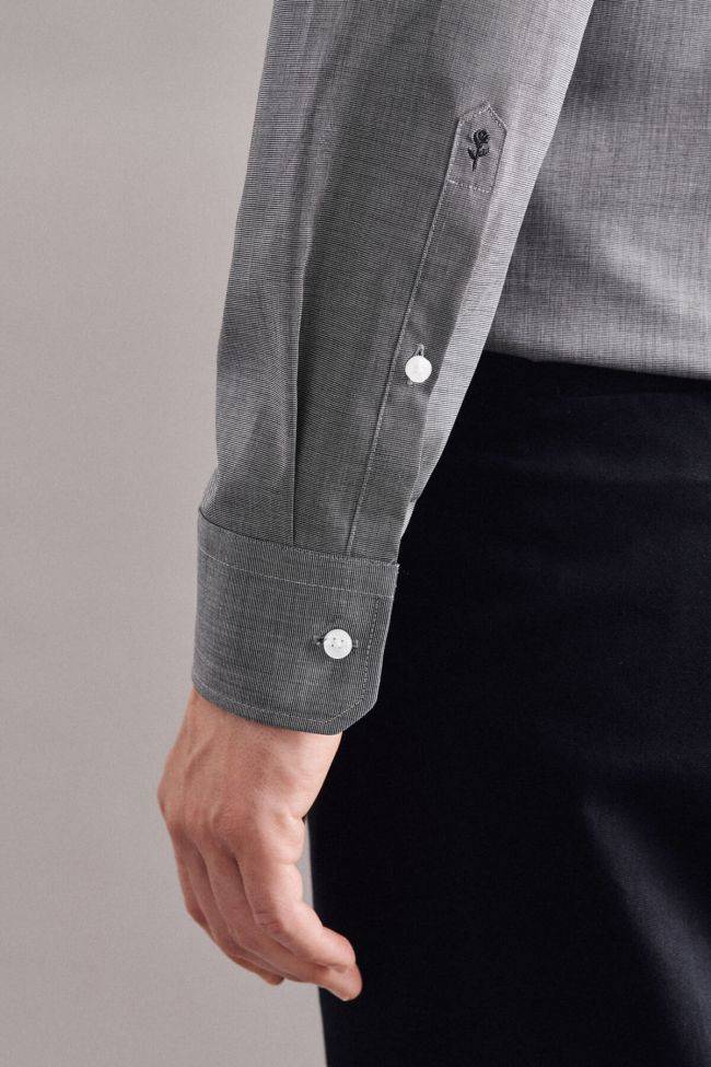 seidensticker Hemd Herren Seidensticker Slim Bügelfreie Einfarbig kragen Italienisch Lange Ärmel Discount Store für neue Produkte