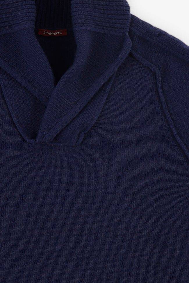 bramante Strickwaren Herren Bramante hoher Kragen Slim Einfarbig 100% Merinowolle Extrafine Heißer Verkauf