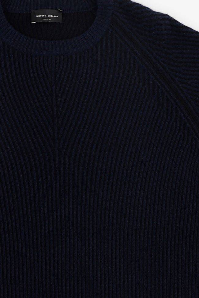roberto collina Strickwaren Herren Roberto Collina Rundhalsausschnitt Regular Halb Unifarben 100% Merinowolle Extrafine Online Outlet