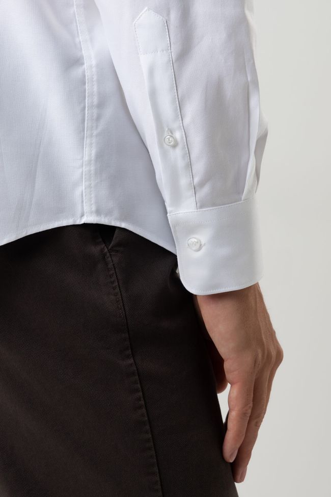 ingram Hemd Herren Ingram Slim Einfarbig 100% Baumwolle kragen Italienisch Lange Ärmel Letzte 2 Tage