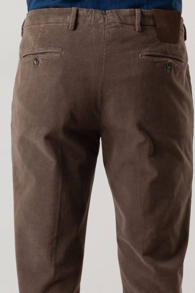 b-settecento Hose Herren B-Settecento Chinos Slim Einfarbig 98% cotton 2% elastan Blitzverkäufe