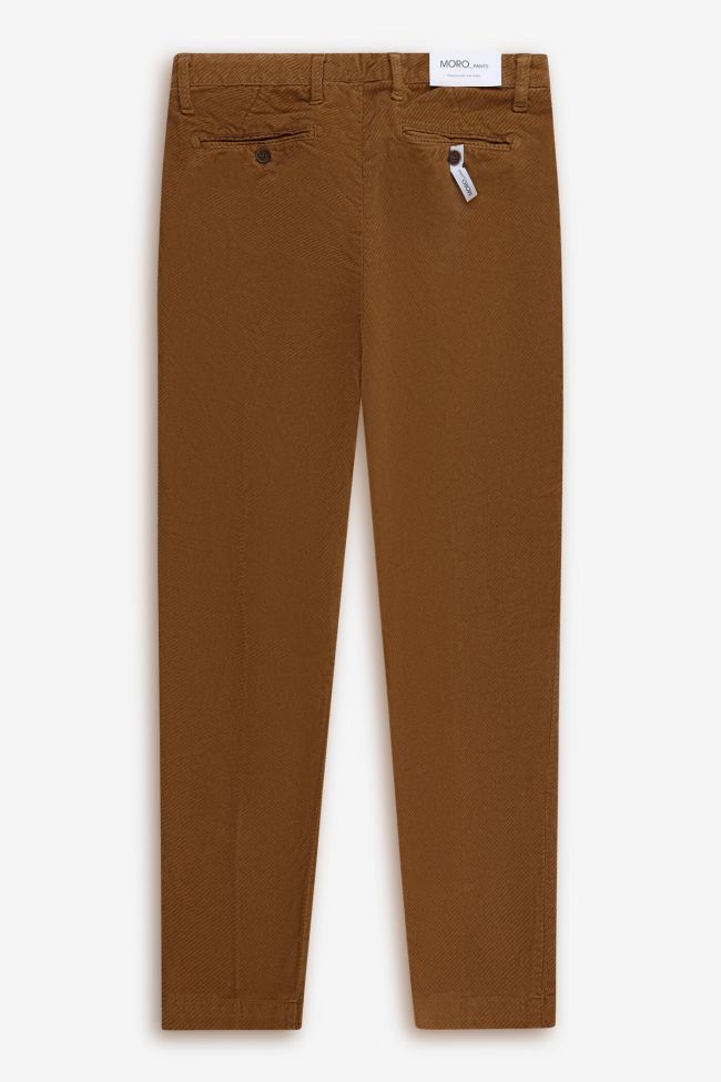 moro Hose Herren Moro Chinos Slim Einfarbig 98% cotton 2% ea Osterangebot