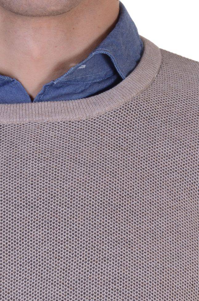 casamoda Strickwaren Herren Casamoda Rundhalsausschnitt Classic Einfarbig 100% winter cotton Sonderangebot