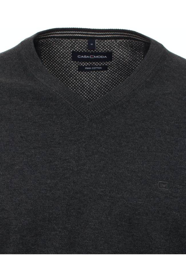 casamoda Strickwaren Herren Casamoda Classic Einfarbig Muttertagsangebot