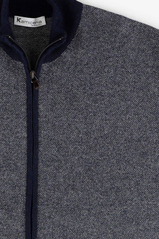 kamiceria Strickwaren Herren Kamiceria Reißverschluss Slim Halb Unifarben 40% wool 25% vi 25% pa 10% cashmere Große Rabatte