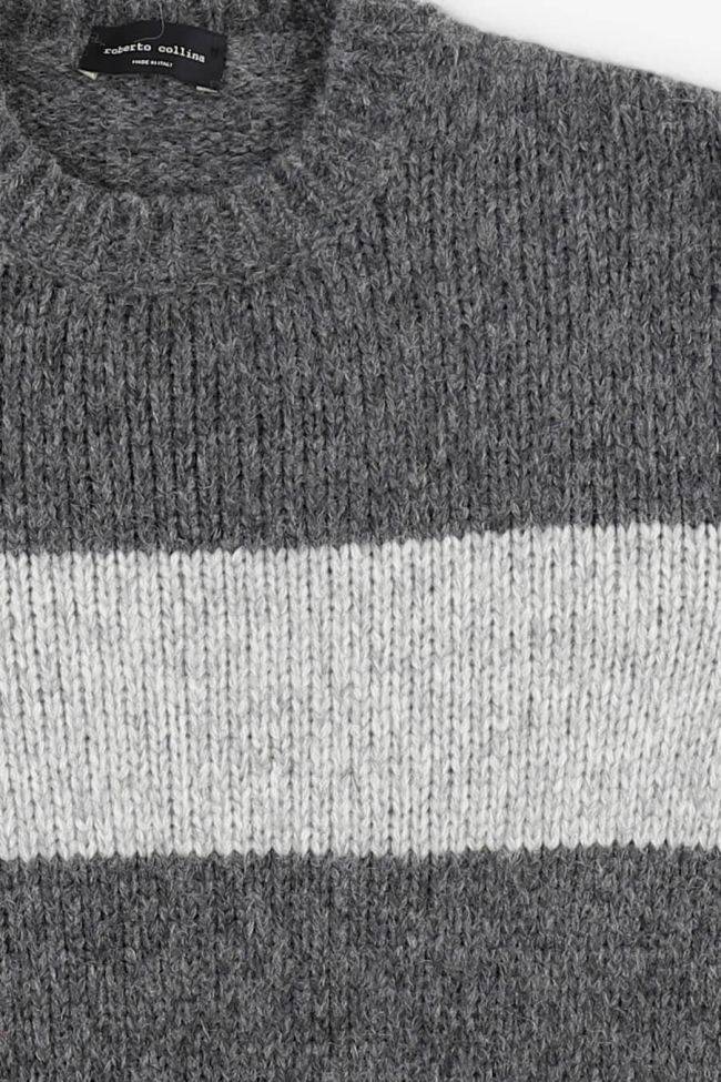 roberto collina Strickwaren Herren Roberto Collina Rundhalsausschnitt Slim Muster 68% baby alpaca 22% nylon 10%lana JETZT KAUFEN