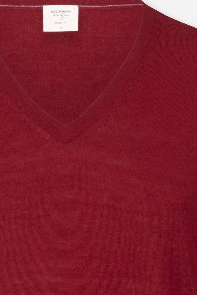 olymp Strickwaren Herren Olymp V-Ausschnitt Regular Einfarbig Bis zu 50% Rabatt