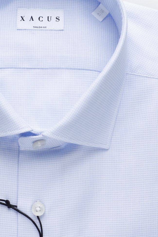 xacus Hemd Herren Xacus Regular Halb Unifarben 100% Baumwolle kragen Französisch Lange Ärmel Super Rabatt