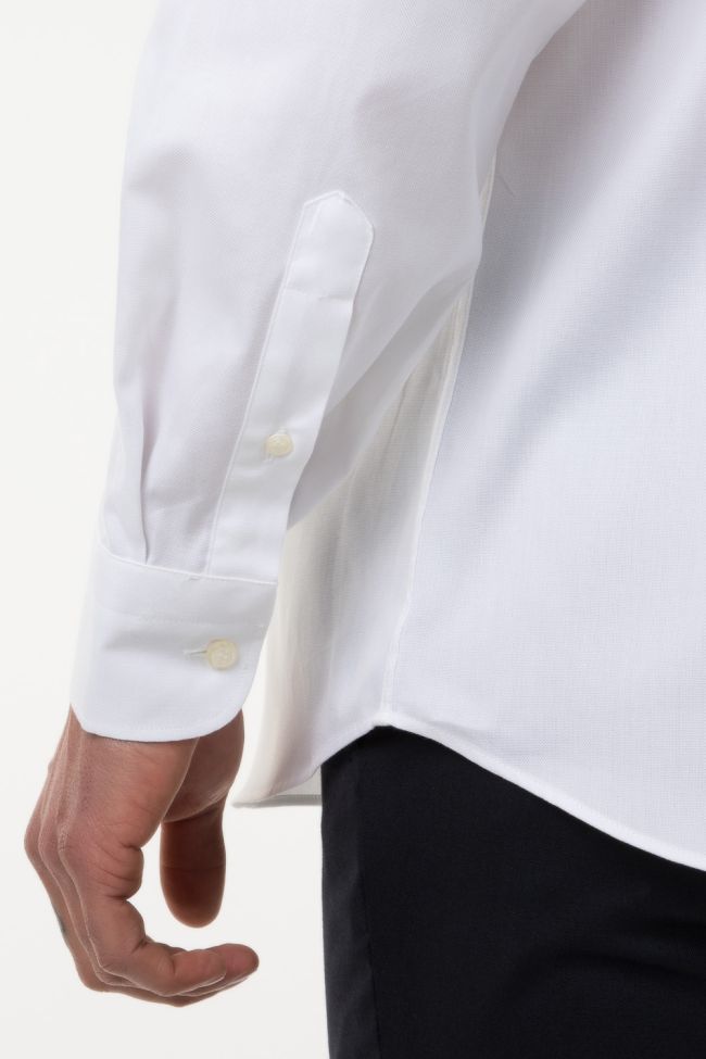 aplomb Hemd Herren Aplomb Classic Einfarbig 100% Baumwolle kragen Button-Down Lange Ärmel 50% Rabatt mit kostenlosem Versand