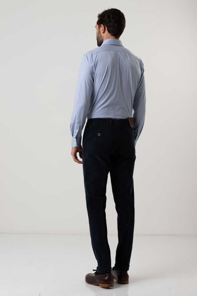 b-settecento Hose Herren B-Settecento Chinos Slim Einfarbig 98% cotton 2% elastan Flash Sale