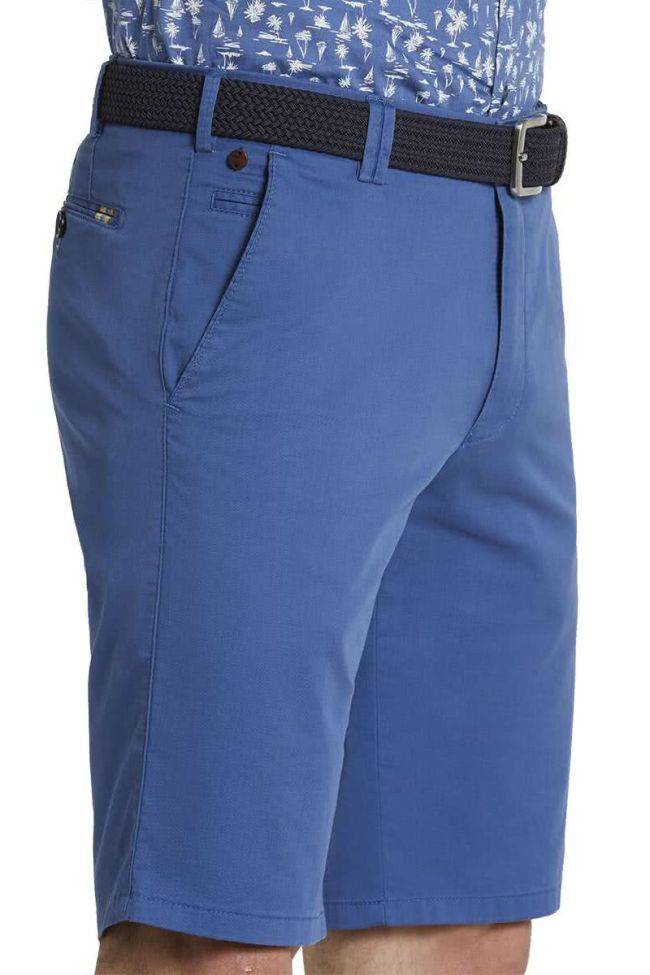 meyer Hose Herren Meyer Bermuda Regular Einfarbig Super Sparpreis