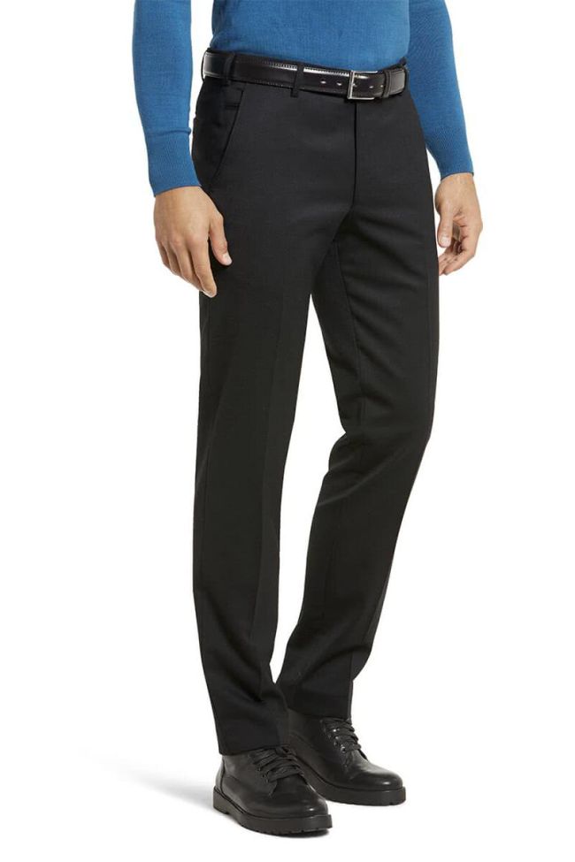 meyer Hose Herren Meyer Klassische Classic Einfarbig Kostenlose Rückgabe