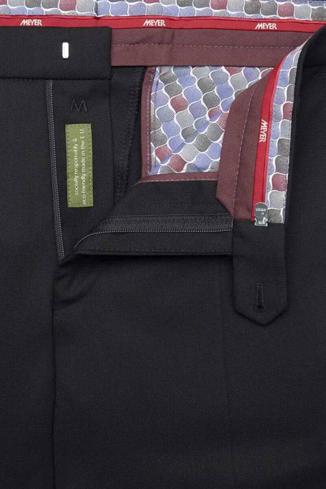 meyer Hose Herren Meyer Klassische Classic Einfarbig Kostenlose Rückgabe