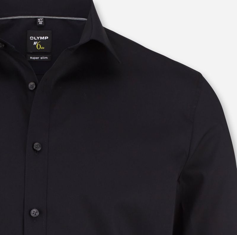 olymp Hemd Herren Olymp Slim Einfarbig kragen Italienisch Lange Ärmel Discount Store für neue Produkte