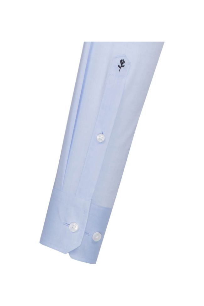 seidensticker Hemd Herren Seidensticker Slim Bügelfreie Einfarbig kragen Italienisch Lange Ärmel Black Friday Preise