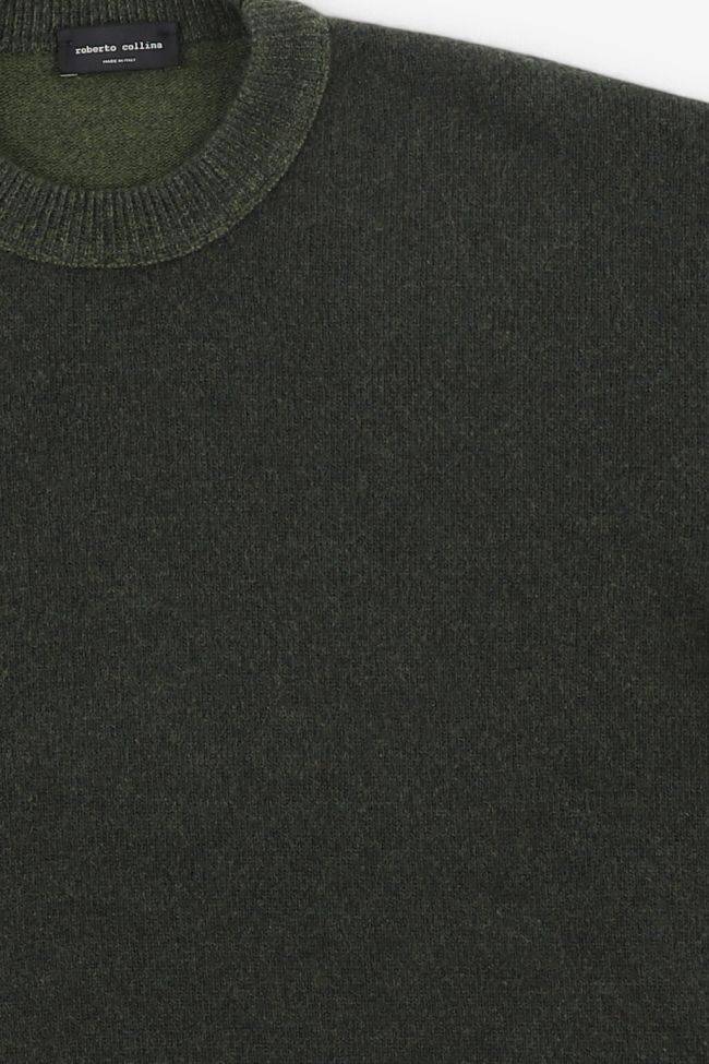 roberto collina Strickwaren Herren Roberto Collina Rundhalsausschnitt Classic Einfarbig 90% Baumwolle - 10% Kaschmir Muttertagsangebot