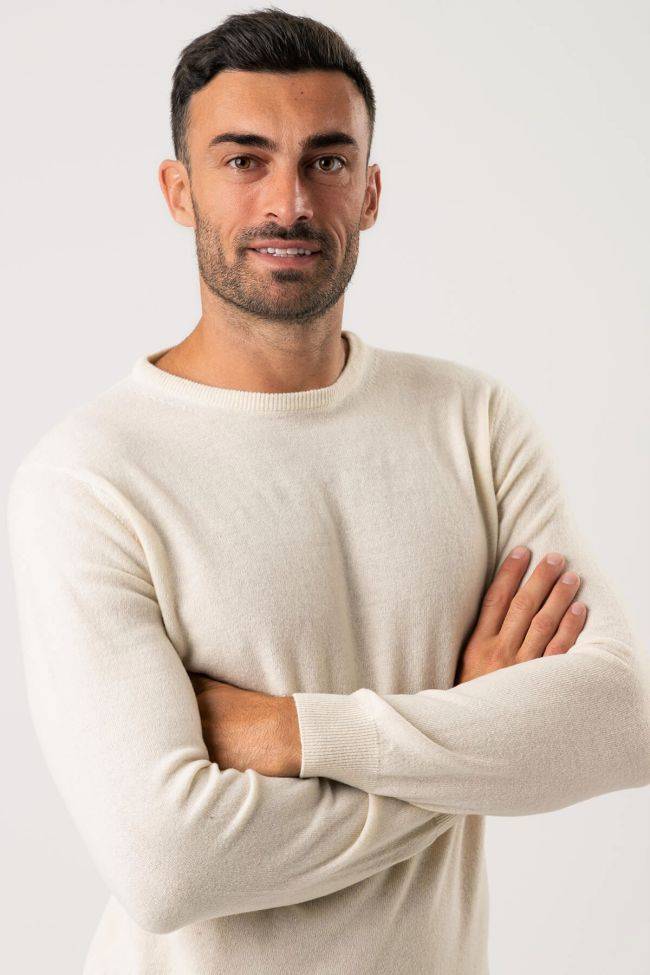 privati firenze Strickwaren Herren Privati Firenze Rundhalsausschnitt Slim Einfarbig 100% Kaschmir Große Rabatte