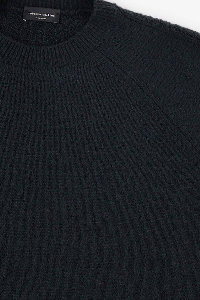 roberto collina Strickwaren Herren Roberto Collina Rundhalsausschnitt Regular Einfarbig 63% lana extra fine 35% nylon 2% ea Saisonale Angebote
