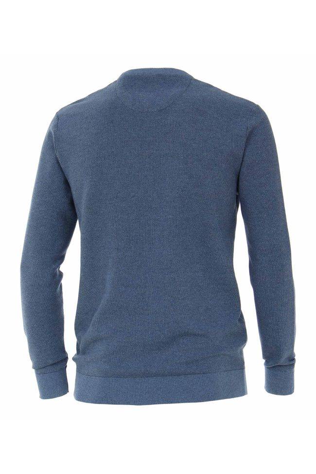casamoda Strickwaren Herren Casamoda Rundhalsausschnitt Classic Einfarbig 90% Baumwolle 10% Polyester Bis zu 50% Rabatt