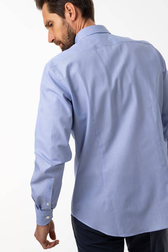 aplomb Hemd Herren Aplomb Regular Streifen 100% Baumwolle kragen Button-Down Lange Ärmel Clearance-Verkauf