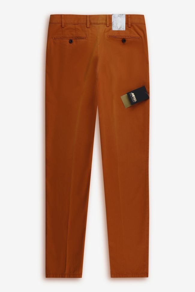 meyer Hose Herren Meyer Chinos Classic Einfarbig 81%cotton 15% kapok 4%elastane Jubiläumsangebot
