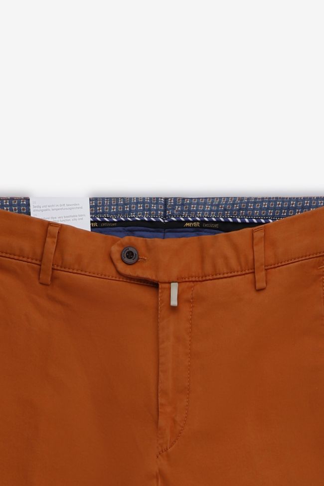 meyer Hose Herren Meyer Chinos Classic Einfarbig 81%cotton 15% kapok 4%elastane Jubiläumsangebot