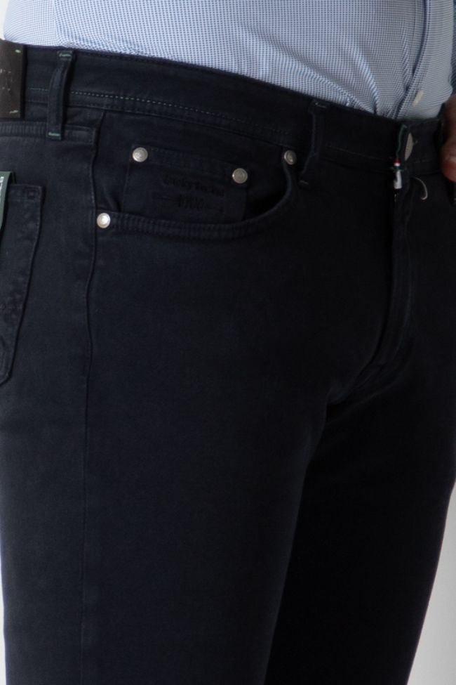 b-settecento Hose Herren B-Settecento 5 Pocket Slim Einfarbig 97% Baumwolle 3% elastan Große Rabatte