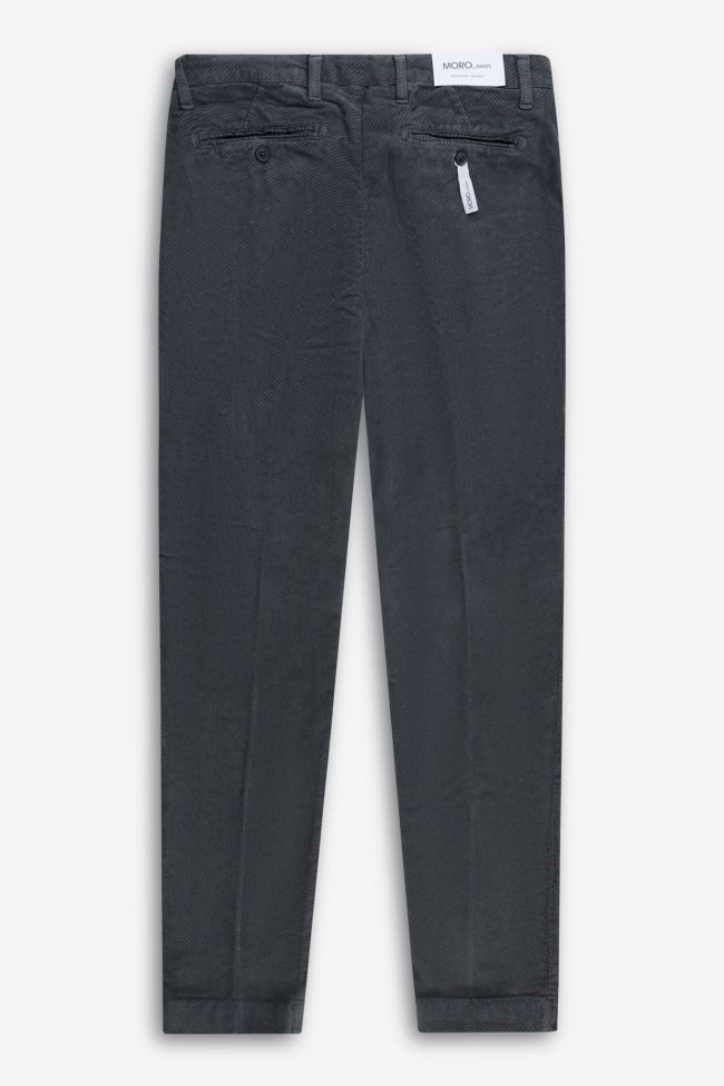 moro Hose Herren Moro Chinos Slim Einfarbig 98% cotton 2% ea Bestseller