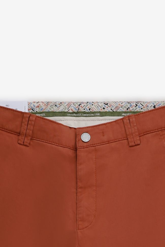 meyer Hose Herren Meyer Chinos Regular Einfarbig 97% Baumwolle 3% elastan Tägliche Deals