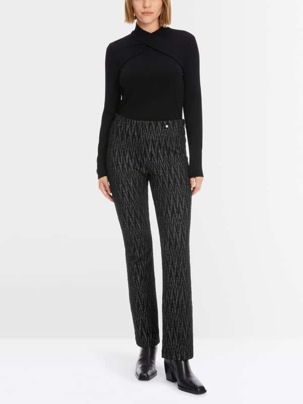 Marc Cain Hose mit Bootcut - Modell WASHINGTON Marc Cain Hose mit Bootcut - Modell WASHINGTON