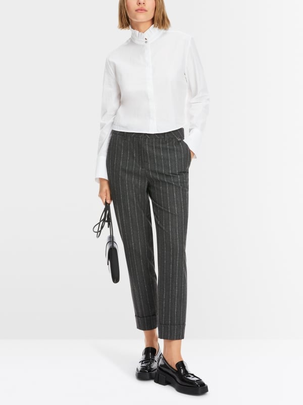 Marc Cain Gestreifte Hose Modell WASHINGTON Marc Cain Gestreifte Hose Modell WASHINGTON