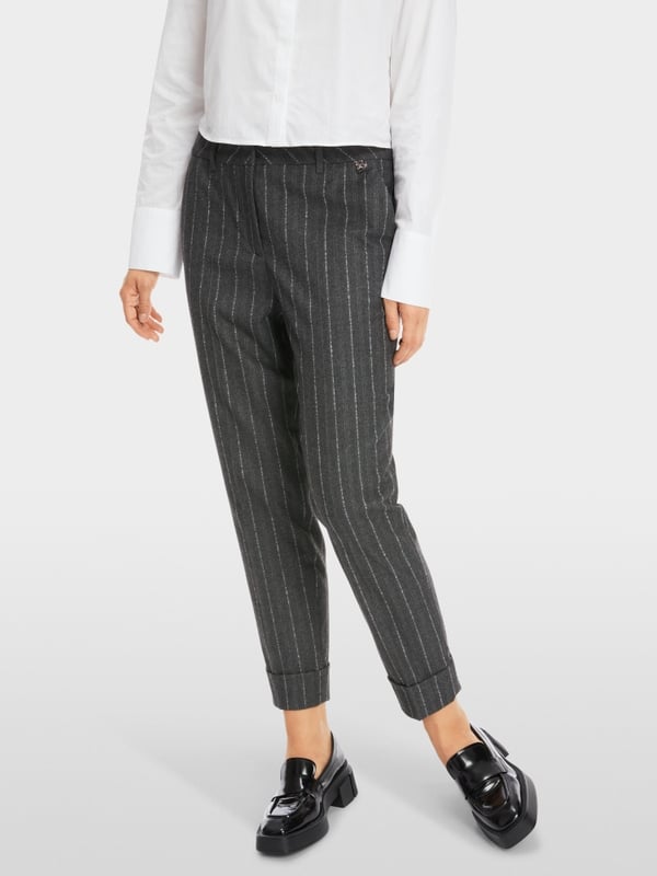 Marc Cain Gestreifte Hose Modell WASHINGTON Neueste Mode