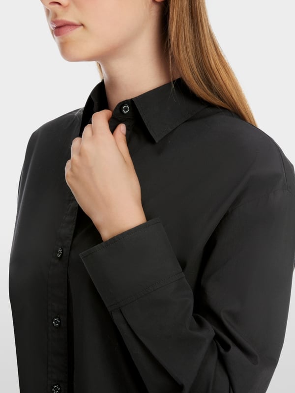 Marc Cain Bedruckte Hemdbluse "Rethink Together" Zeitbegrenzte Promotion