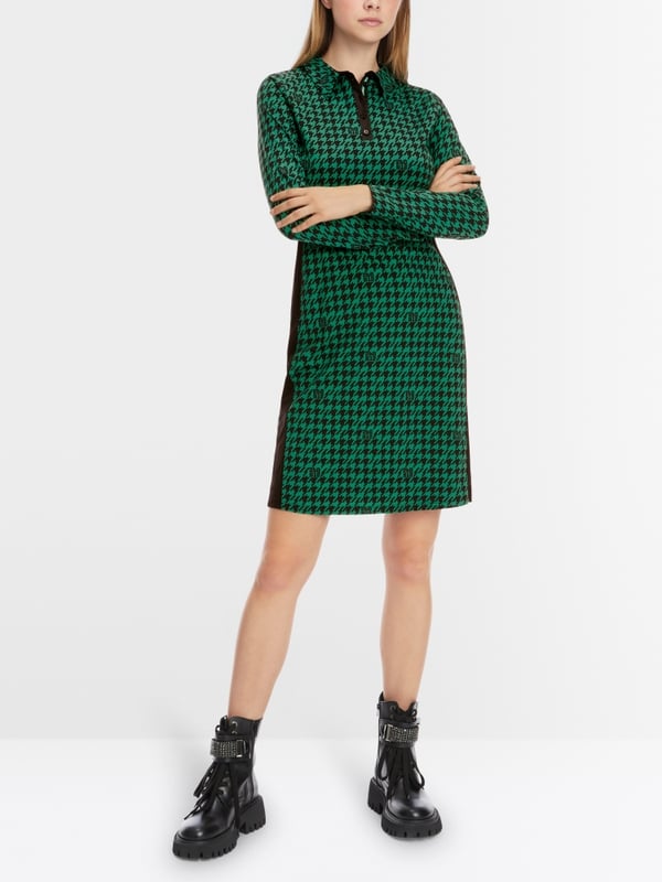 Marc Cain Sportives Hahnentritt-Kleid Bis zu 50% Rabatt