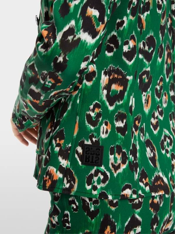 Marc Cain Blazer im Greo-Print auf Scuba-Jersey 50% Rabatt mit kostenlosem Versand