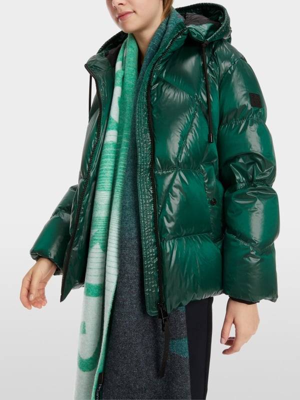 Marc Cain Outdoor-Jacke im shiny Nylon Kostenloser Versand international