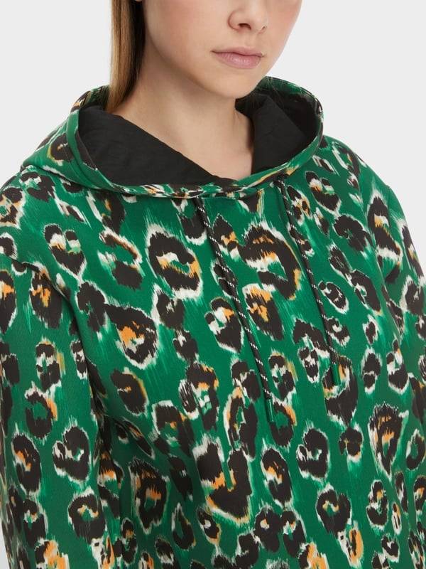 Marc Cain Sweater im Greo-Print auf Scuba-Jersey Begrenzt auf 3 Tage