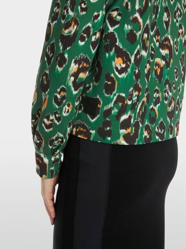 Marc Cain Sweater im Greo-Print auf Scuba-Jersey Begrenzt auf 3 Tage