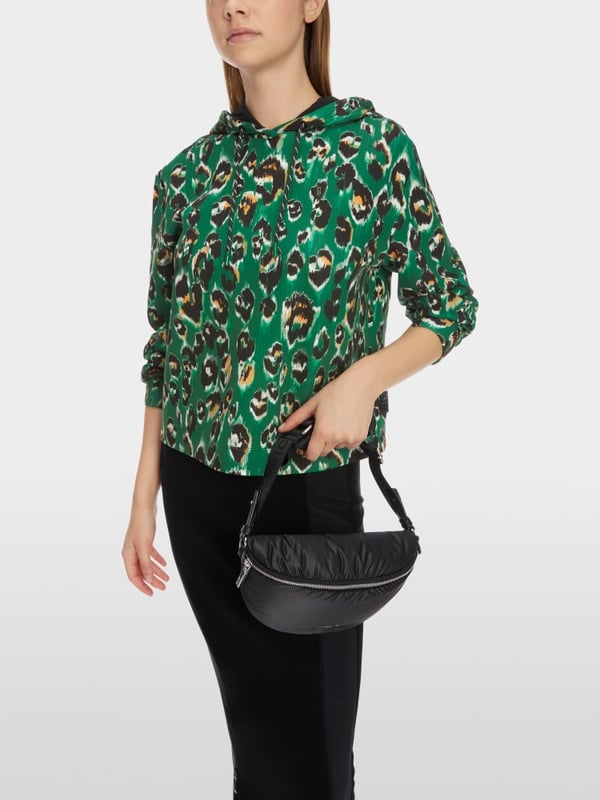 Marc Cain Sweater im Greo-Print auf Scuba-Jersey Begrenzt auf 3 Tage