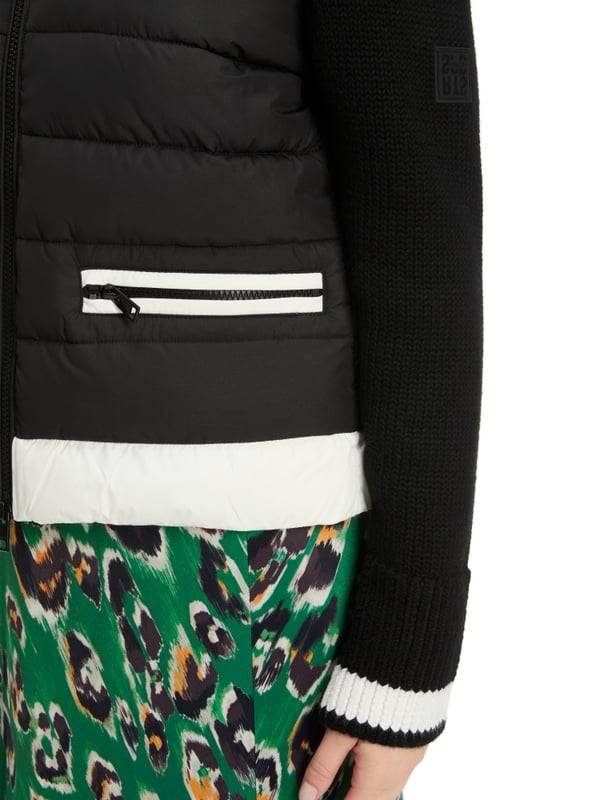 Marc Cain Material-Mix-Jacke "Rethink Together" zollfrei